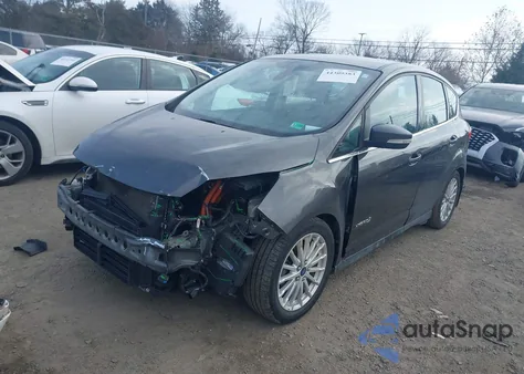 2015 Ford C-Max Hybrid Sel из США, поврежденный, VIN 1FADP5BU8FL111953